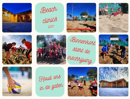 2021 beachclinics jeugd vooraankondiging